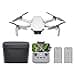 DJI Mini 4K Camera Drone Combo, Drone with 4K UHD Camera for Adults, Under 249 g, 3-Axis Gimbal Stabilization, 10km Video Transmission, Auto Return, 2 Batteries for 62-Min Max Flight Time, QuickShots