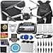 DJI Mini 4 Pro Drone Fly More Combo Plus with RC 2 Controller (With Screen) Folding Drone with 4K Video, Under 249g, 45 Mins Flight Time, Vision Sensing 3 Batteries Bundle with 128GB Memory Card, CPS 2 Year Warranty  Plus Pilot Kit