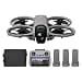 DJI Avata 360 Fly More Combo (RC 2), 360° Drone With 1-Inch 8K 360° Imaging for FPV & Aerial Filming, 360° Camera Drone With Propeller Guard. Includes RC 2 for Precise Control and Three Batteries