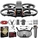 DJI Avata 2 Fly Smart Combo (Single Battery) with FPV Drone Including Goggles 3 and RC Motion 3, Immersive Experience, Built-in Propeller Guard, POV Content Bundle with Deco Gear Accessories
