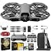 DJI Neo 2 Drone Fly More Combo 4K Camera Bundle with Tech Smart USA Drone Essentials Plus Software Bundle Plus Deco Gear Drone Landing Pad + Deco Essentials CPS 2 Year Protection Pack + Sling Backpack